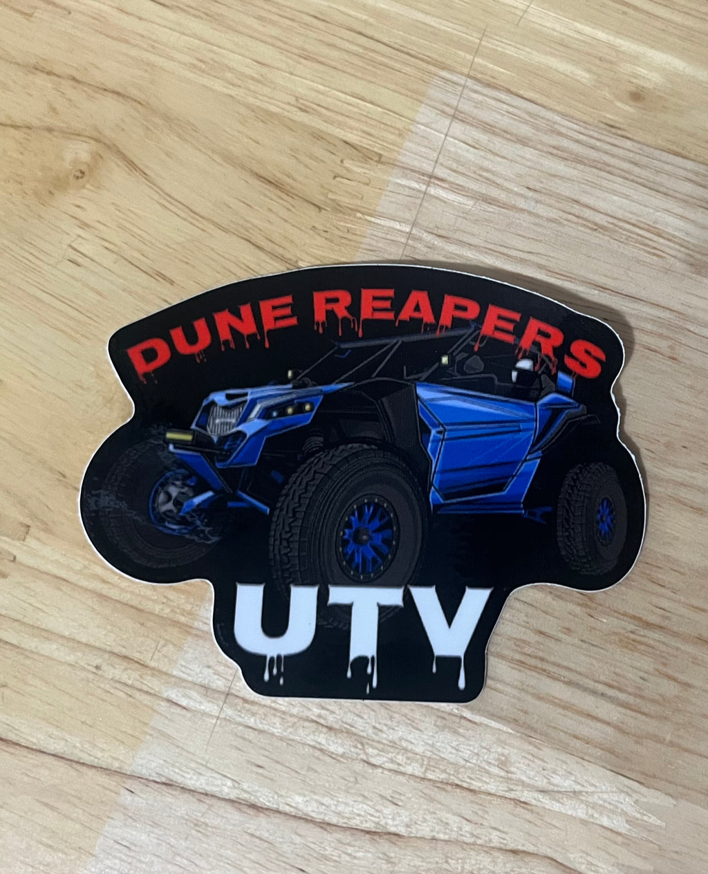 3" Dune reapers utv sticker